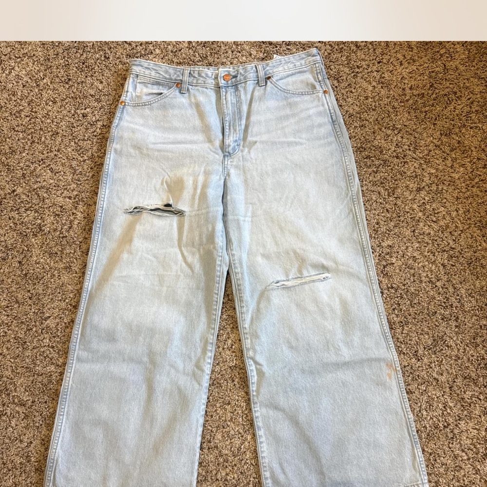 Wrangler wide leg jeans